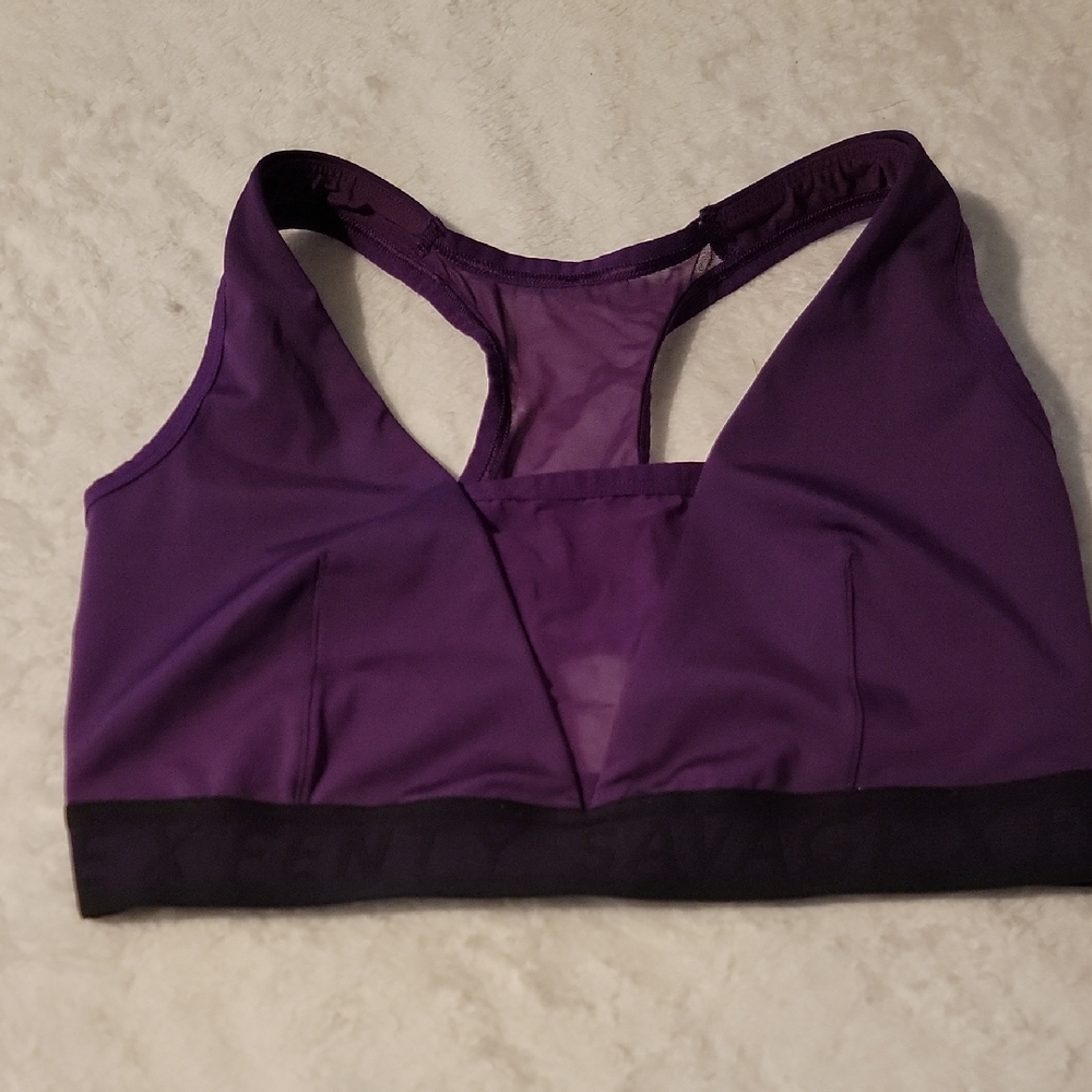 Savage X Fenty Purple Sports Bra